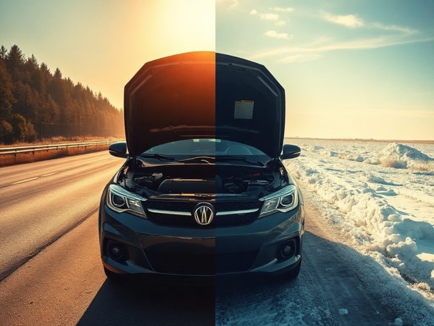 De invloed van seizoenen op autoproblemen: zomer vs. winterpech